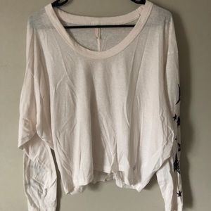 Free People Star Sleeve Top
